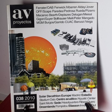 Revista de arquitectura a V proyectos 38