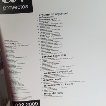 Revista Arquitectura A V proyectos Expo Shanghái 2010